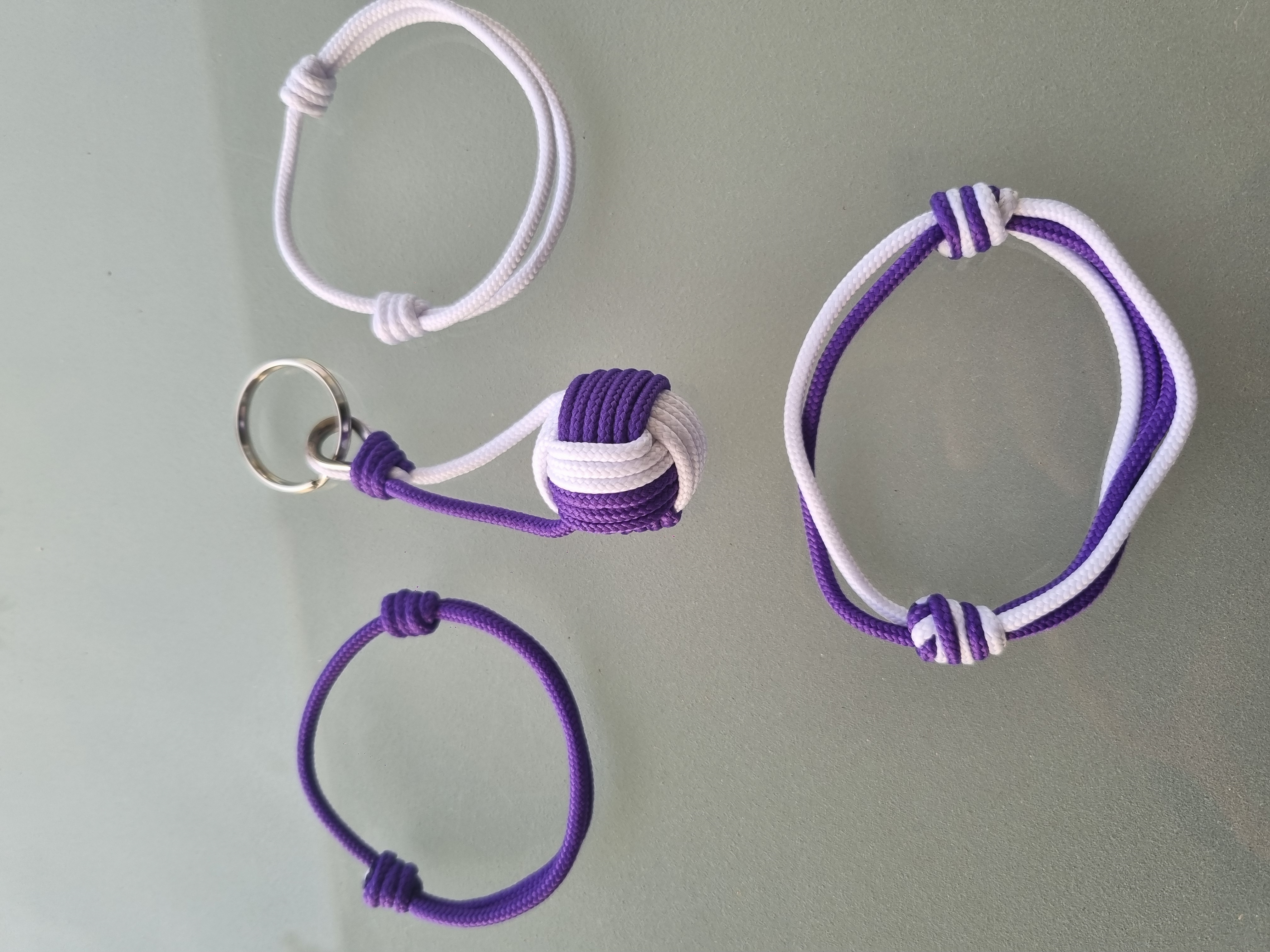 Pulsera del Real Madrid de cuerda náutica