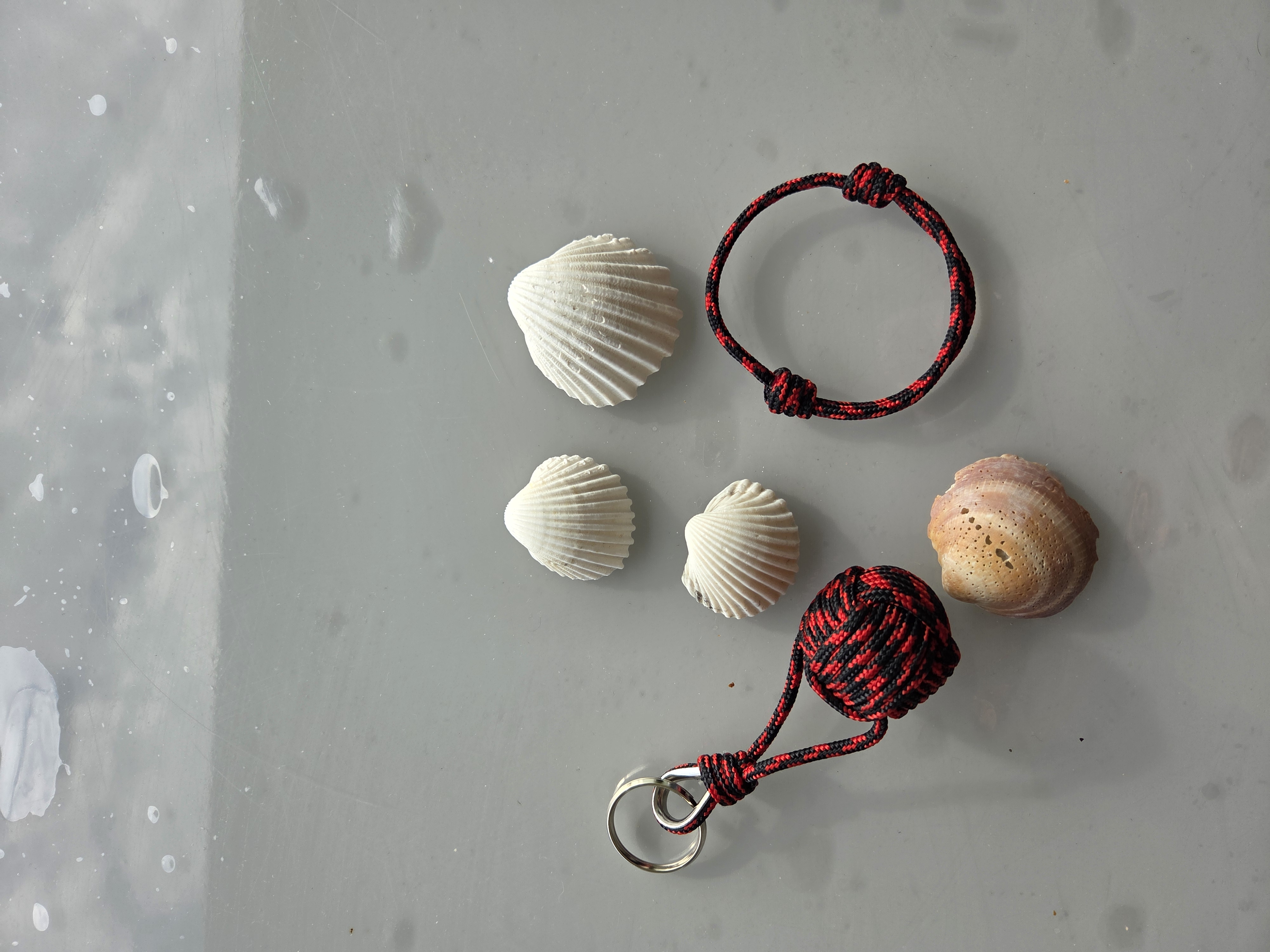 Pulsera y Llavero Milan de cuerda Nautica